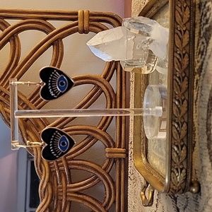 NWT,ENAMEL EYE EARINGS ♡